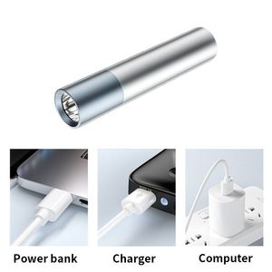 2026 <b>Retractable</b> Zoom High-intensity Torch Rechargeable 500 Lumens Torches Led Torch - Product Image 4