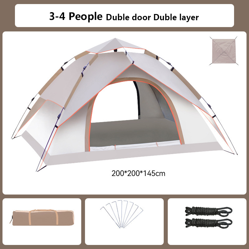 4 Persons Picnic Pop Up Outdoor Event Tent