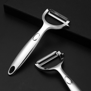 Household Y Shape Stainless Steel <b>Peeler</b> Multifunctional Sharp Blade Peeling Tool For Various <b>Fruit</b> And Vegetable Processing - Product Image 2