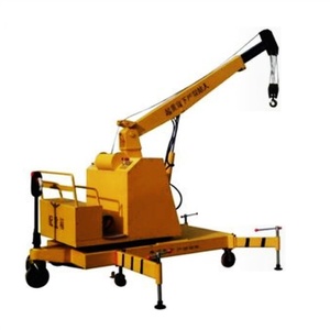 Self-walking full-electric hydraulic rotary <b>crane</b> full-automatic 360-degree rotary mobile small <b>crane</b> - Product Image 1