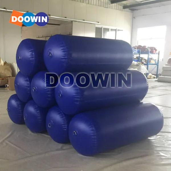अच्छी गुणवत्ता वजन इस्तेमाल किया पीवीसी चीन Doowin Inflatable रबर पीपे का पुल छाज