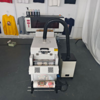 Nouvelle imprimante DTF A3 double tête I3200 multicolore à encre pigmentée, garantie 1 an, rapport de test de la machine pour le secouage de la poudre de transfert thermique