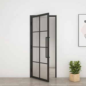 Puerta Arqueada con Marco de Aluminio, Personalizada, Impermeable, para Baño, Recién Llegada - Product Image 5