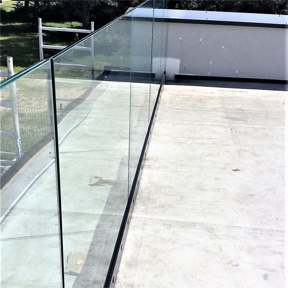 stainless steel u channel for glass