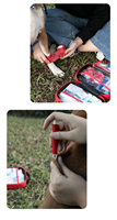 Trousse de premiers soins portable pour animaux de compagnie, chiens et chats, pour l'extérieur, ensemble de fournitures d'urgence pour animaux