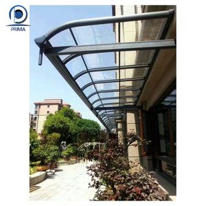 <strong>Canopy</strong> <strong>Porch</strong> Rain Protector Awning Lean Shade Frameless Glass <strong>Canopy</strong> - Product Image 5