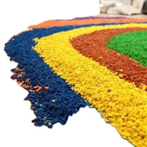 Cao su sàn cho trẻ em sân chơi đầy màu sắc EPDM hạt cao su - Product Image 2