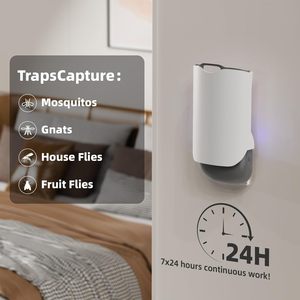 Plug-in trong nhà bay côn trùng bẫy dẫn ánh sáng <span class=keywords><strong>Bug</strong></span> Catcher cho nhà hiệu quả muỗi kẻ giết người và trái cây Fly bẫy - Product Image 3