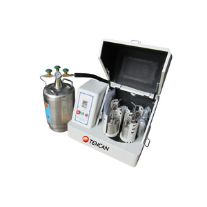 TENCAN 전문 실험실 볼 밀 공급 업체 액체 질소 탱크를 갖춘 극저온 유성 볼 밀 - Product Image 5