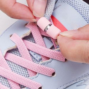 Cordones sin Lazo, cordones de zapatillas elásticas planas con cápsulas de colores, cierre rápido y fácil, cordones Lzay para niños y adultos para zapatillas de deporte - Product Image 2
