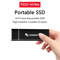 Nouveau Disque Dur Portable SSD Externe Métal USB 3 Gen2 Type C 128 To 256 To 512 Go 1 To 2 To