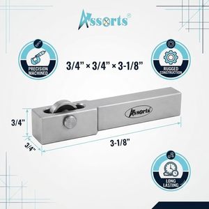 Outil de brunissage à rouleaux pour tour, assortiment, tige 3/4 x 3/4 x 3-1/8 pour finition miroir B0HHZF2Z3W - Product Image 5