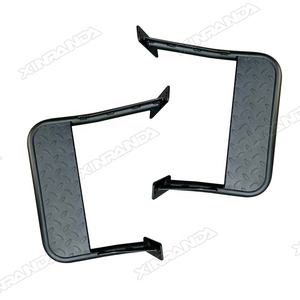 Mini protection <span class=keywords><strong>de</strong></span> <span class=keywords><strong>seuil</strong></span> latéral en aluminium <span class=keywords><strong>noir</strong></span> Offre Spéciale pour Suzuki Jimny 3 portes JB74 2019-2023 - Product Image 2