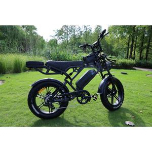 Vélo électrique Ecoride V8 750 W, pneus larges 15 Ah, livraison gratuite, double selle, tout-terrain - Product Image 2