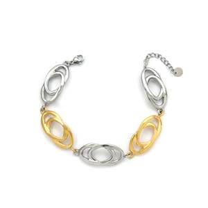 E495-B300-0188JG สร้อยข้อมือแฟชั่นแบบโซ่และแบบเชื่อมต่อ - Product Image 1