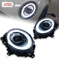 Pour Mini MINI modèle 15-20, ensemble de phares F55 F56 F57, guide de lumière, feux de jour à LED, lentille 12V