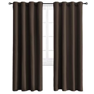Cortina opaca sólida lista para usar para cortina para ventana de salón - Product Image 1