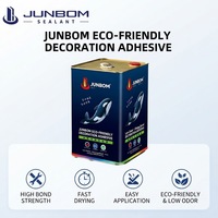 Adhésif décoratif écologique JUNBOM, adhésif uniforme sans sédiments pour collage de panneaux PVC, bois, métal, tapis, service personnalisé