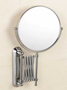 Espejo Telescópico Plegable para Montar en la Pared del Baño, Espejo de Belleza, Espejo de Maquillaje para Baño, Espejo de Vanidad sin Perforaciones - Product Image 6