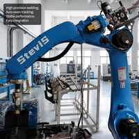 Crobot Nouveau Robot Industriel PLC Économique à 6 Axes MIG/TIG SteviS 220V pour la Fabrication de Structures de Meubles en Acier Inoxydable