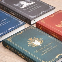 Cuaderno Retro A5 de Tapa Dura con Encuadernación Cosida, Personalizable con Logotipo, Estilo Europeo Vintage, Regalo Corporativo, Papelería