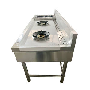 Cocina de Gas de Alta Presión de Doble Quemador de Acero Inoxidable Comercial de Uso Pesado VCT, Clase de Eficiencia Energética, Encendido Piezoeléctrico - Product Image 6