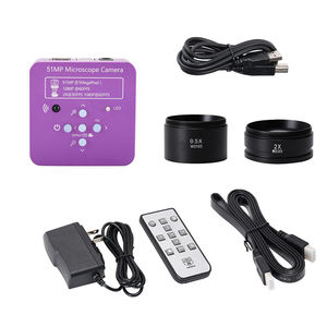 7X-45X Zoom 51MP Caméra Vidéo Bras Articulé Longue <span class=keywords><strong>Distance</strong></span> De Travail Trinoculaire Stéréo <span class=keywords><strong>Microscope</strong></span> pour Mobile Réparation Soudage - Product Image 5