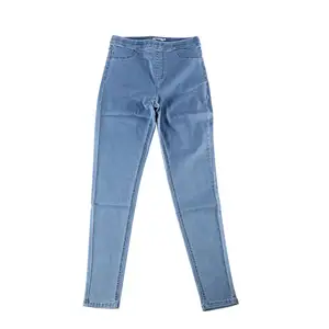 Cintura alta Elástico Levantamiento de glúteos Mujeres Jeans Denim Mujer Pantalones de mujer en jeans