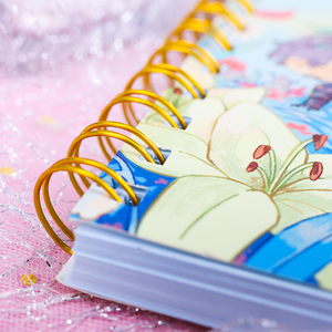 Biểu Tượng Tùy Chỉnh Kế Hoạch Đám Cưới Máy Tính Xách Tay Thân Thiện Với Môi Xoắn Ốc Lòng Biết Ơn Tạp Chí Cầu Vồng Ngựa Da Bìa Cá Nhân Đặc Biệt Của Bạn - Product Image 2