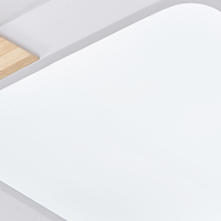 Moderne Nordique Carré Salon Chambre Allée Balcon Étude Cuisine Lampe Led 45W 220V Blanc Plafonnier