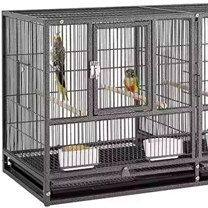 Büyük Kuş Evi Toptan Evcil Hayvan Malzemeleri Papağan Yetiştirme Kuş Kafesi Büyük Evcil Hayvan Kafesi - Product Image 3