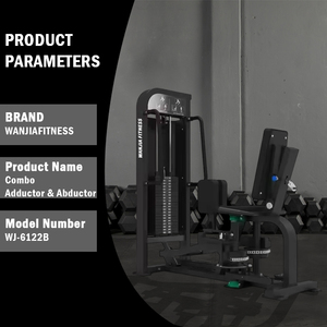 Machine Commerciale de <span class=keywords><strong>Musculation</strong></span> à Poids Sélectifs 2-en-1 pour Adducteurs et Abducteurs, Idéale pour l'Entraînement des Cuisses Internes et Externes - Product Image 4