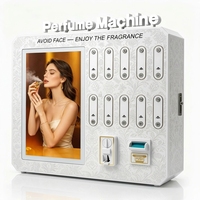 Distributeur automatique de parfums à Dubaï avec écran tactile (21,5 pouces), surveillance à distance par IA, options de paiement multiples, garantie 1 an, SDK POS