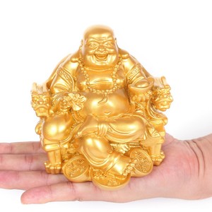 Nuovo stato di buddha in resina fengshui figure artigianato domestico - Product Image 2
