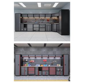 כבד משולב מתכת נירוסטה כלי רכב ארון כלי רכב ארון כלי odm סדנה מוסך 10 שנים - Product Image 1