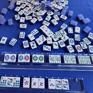 Custom Acrylic American Mahjong Tiles Set Luxury Modern Eco-Friendly Durable Portable <b>Entertainment</b> - Product Image 6