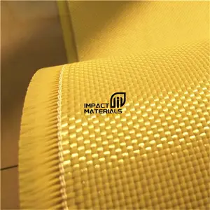 1000d 1500d materiale aramidico tessuto in fibra di Kevlars ad alte prestazioni tessitura tessuto in fibra di Kevlars aramidico leggero per abbigliamento
