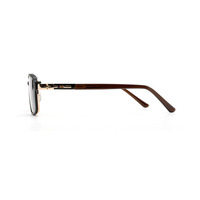 Lunettes de soleil métalliques classiques bleues de haute qualité, polarisées, avec clip magnétique, charnière à ressort à 180 degrés, rectangulaires, grande taille, solides, vente en gros