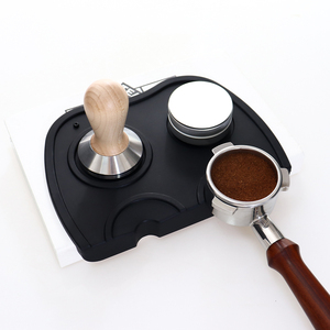 Tapete Antideslizante Moderno para Prensar Café Espresso, Cuadrado, de Silicona de Grado Alimenticio, Ecológico, para Uso en Casa, Cafeterías y Bares - Product Image 1