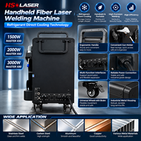 Soudeuse laser portative série MASTER, machine de soudage laser à fibre à refroidissement direct pour acier inoxydable, aluminium, cuivre