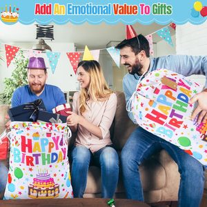 Sacchetti con Coulisse Personalizzati Ecologici, Grandi Sacchetti Regalo per Feste <span class=keywords><strong>di</strong></span> <span class=keywords><strong>Compleanno</strong></span>, Versatili Sacchi in Cotone con Chiusura a Coulisse - Product Image 5