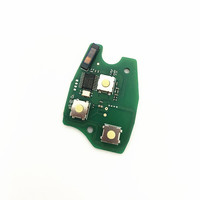 PCB SEULEMENT 2/3 bouton clé de voiture à distance PCB pour Renault Clio Kangoo Master Modus Logan Twingo Fob Id46 Pcf7946/pcf7947 puce 434Mhz