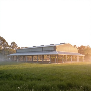 Almacén de Estructura de Acero Prefabricado Antisísmico de Alta Resistencia con Superficie Galvanizada y Vida Útil de 50 Años para Proyectos Municipales - Product Image 1
