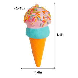 Molde de Cono de Helado de PU con Diseño de Animales al por Mayor, Hecho a Mano, de Nailon, para Regalos Promocionales de Postres para Niños y Adultos en Europa - Product Image 3