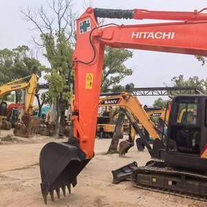 Excavadora Hitachi ex120 de segunda mano con motor Isuzu 4BG1T, excavadora mediana sobre orugas para agricultura y construcción zx120 zx130 - Product Image 4