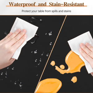 Solid Color Disposable Tablecloth Household Waterproof And Oil-proof Environmentally Friendly Light Luxury Tablecloth - Product Image 2