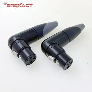 Connecteur Xlr femelle haute performance 3P/15A en alliage de zinc pour les applications multimédia - Product Image 1