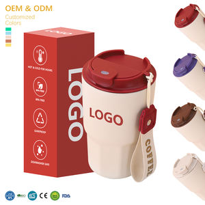 Copo Térmico de Café em Aço Inoxidável com Logo Personalizado, Dupla Parede, Tampa 2 em 1, 12oz 16oz, Canecas de Viagem para Café, Copo Térmico Isolado - Product Image 2