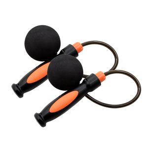 Straight Insertion Weighted Jump <b>Rope</b> For Fitness Fat Loss Thickened <b>Rope</b> Unisex <b>Exercise</b> Equipment Durable PVC Material - Product Image 5