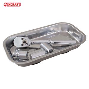 Bandeja de piezas magnéticas, organizador de herramientas de Metal para trabajadores automotrices mecánicos de bricolaje para piezas, tornillos, tuercas, pernos - Product Image 2